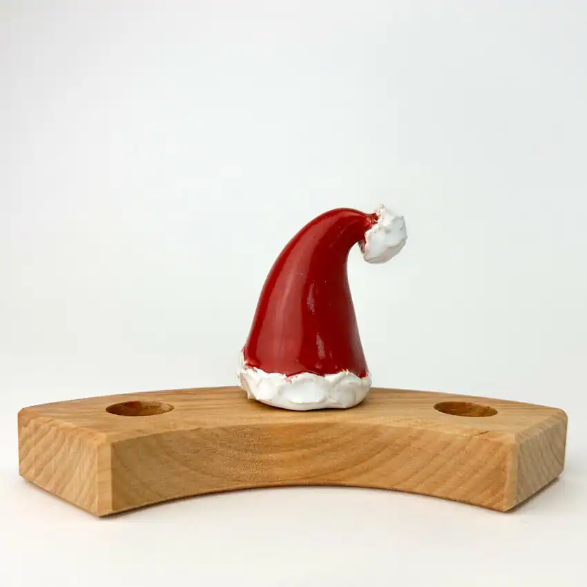 Klein Dappertje | Steker Jaarring | Kerstmuts