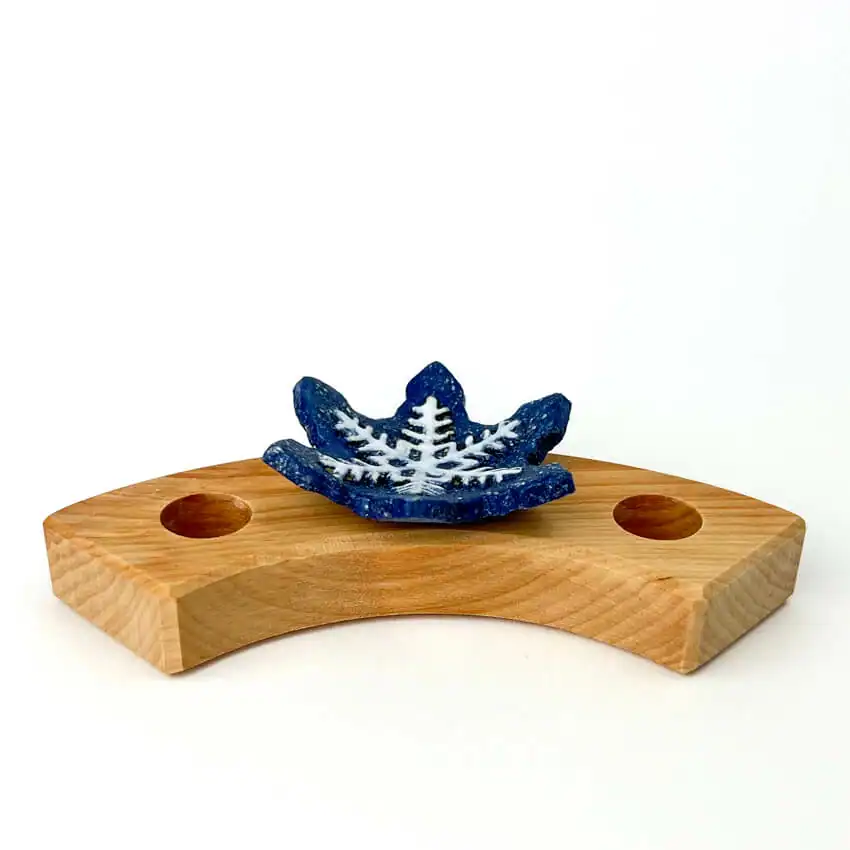 Klein Dappertje | Steker Jaarring | Kristal schaaltje