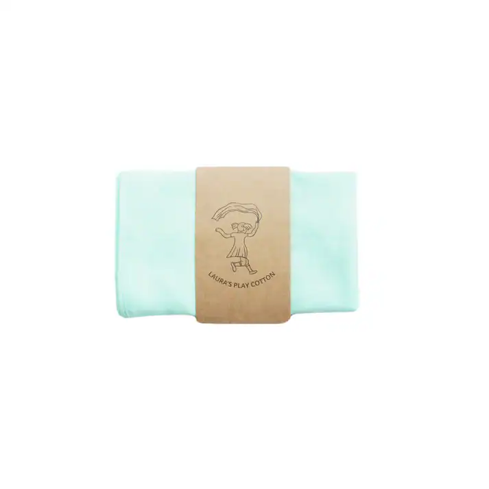 Laura's Play Cotton - Speeldoek | licht groen | 90 cm x 90 cm