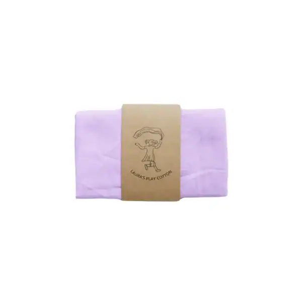 Laura's Play Cotton - Speeldoek | Lila | 90 cm x 90 cm