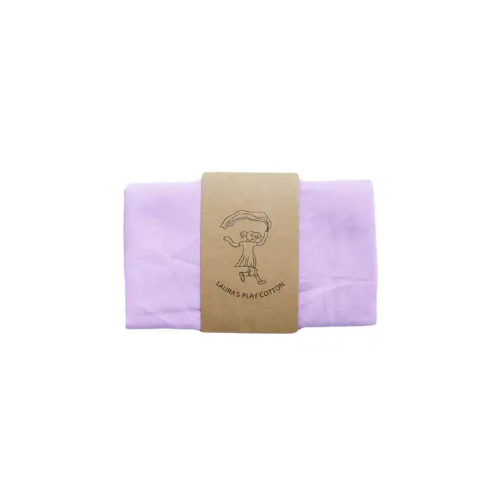 Laura's Play Cotton - Speeldoek | Lila | 50 cm x 50 cm