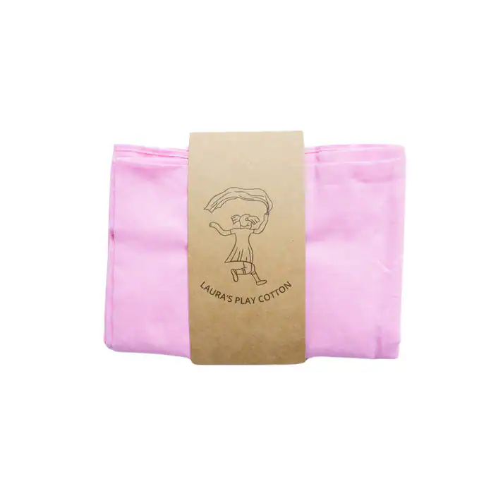 Laura's Play Cotton - Speeldoek | Roze | 50 cm x 50 cm