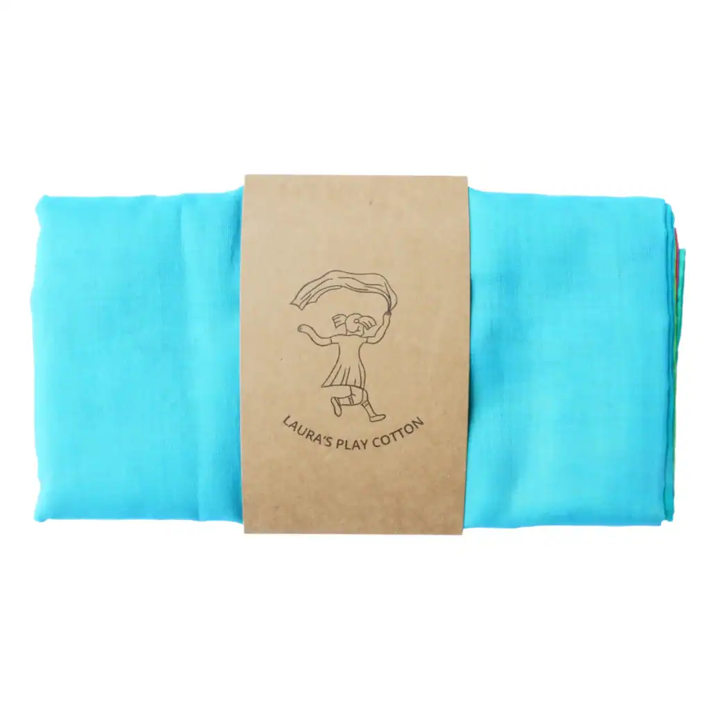 Laura's Play Cotton - Speeldoek | Regenboog | 90 cm x 270 cm