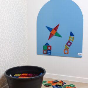 Magneetbord Blauw Bow | Magna Creations