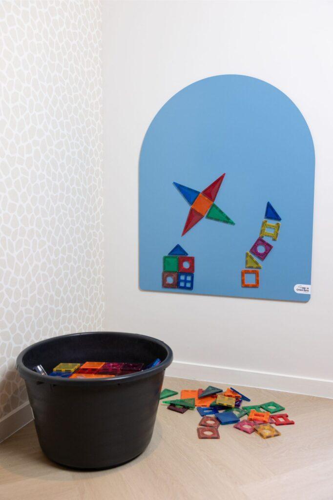Magneetbord Blauw Bow | Magna Creations