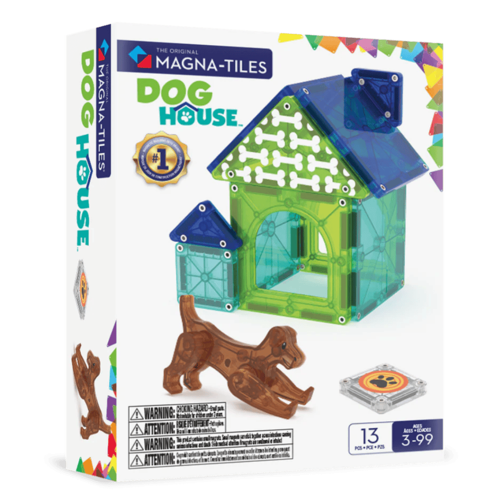 MAGNA-TILES - Dog House  | 13 Stuks