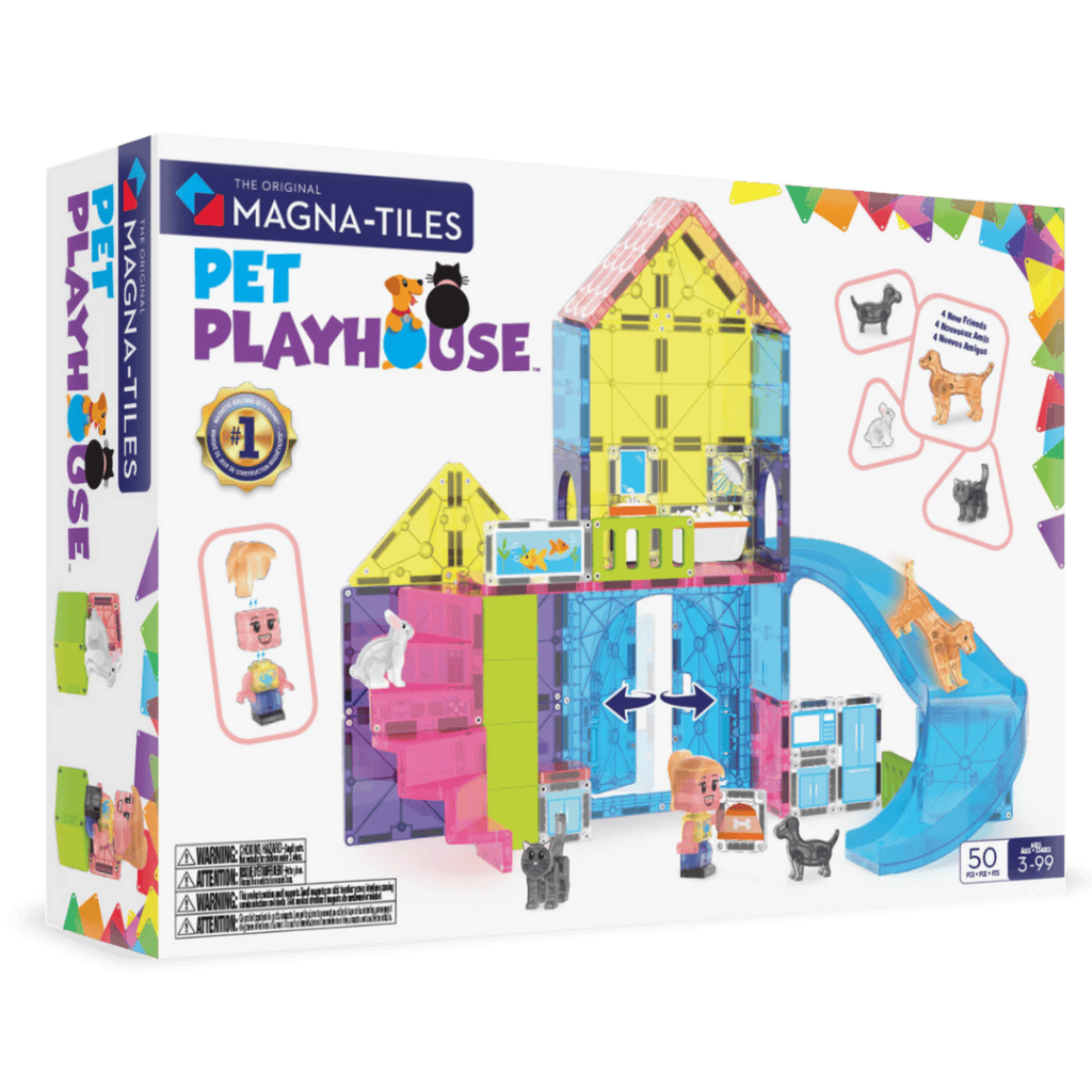 MAGNA-TILES - Pet Playhouse | 50 Stuks
