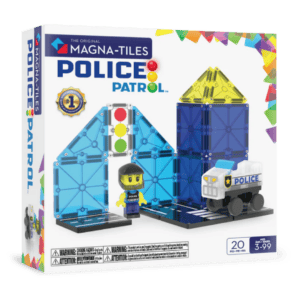 MAGNA-TILES - Police Station Politiebureau  | 20 Stuks
