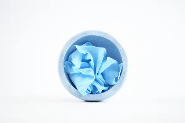 Laura's Play Cotton - Speeldoek | Alaskan Blue | 50 cm x 50 cm