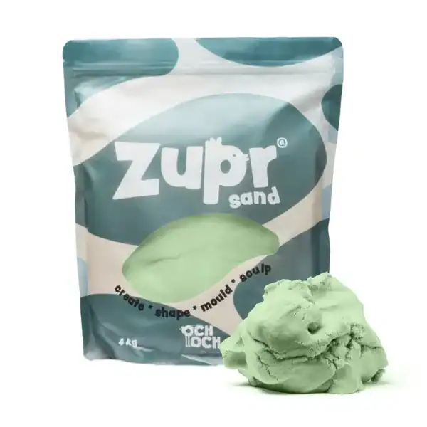 OchOch Zupr Sand kinetisch zand – Grassy Green 4 kg
