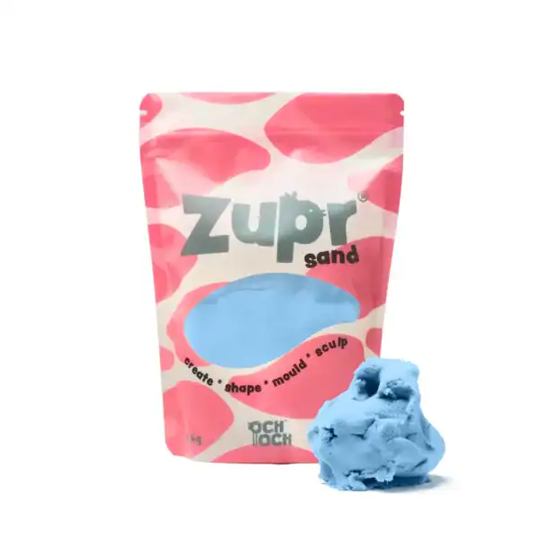 OchOch Zupr Sand kinetisch zand – Betsy Blue 1 kg