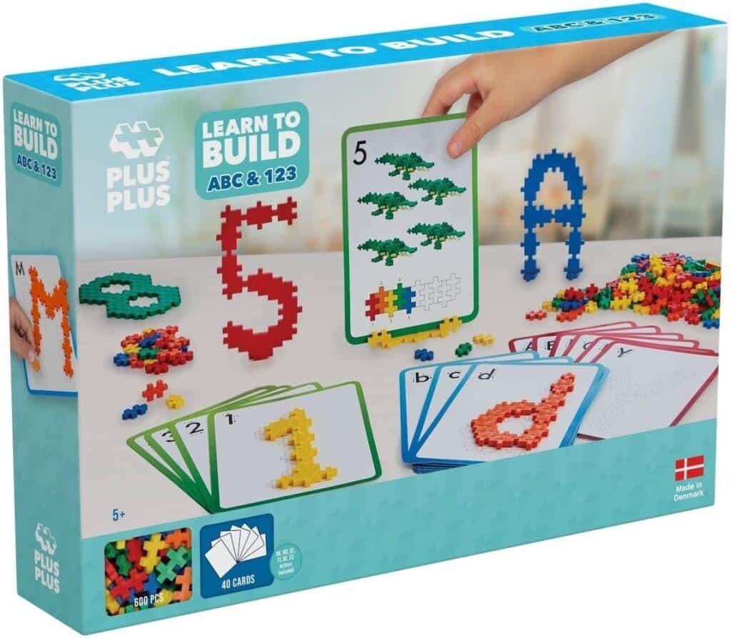 Plus Plus - Learn to Build | ABC & 123 | 600 Stuks