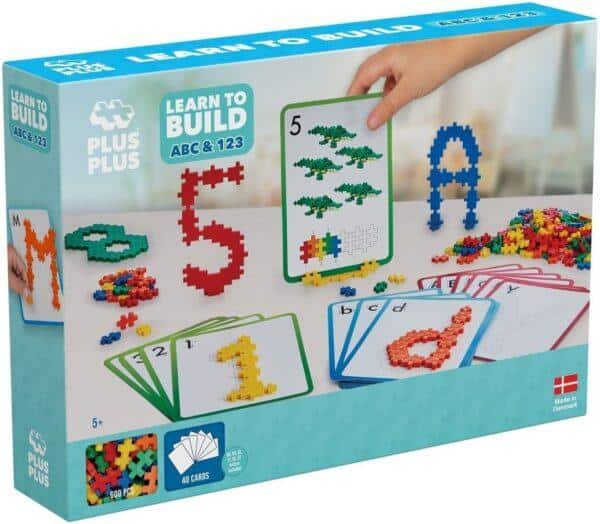 Plus Plus - Learn to Build | ABC & 123 | 600 Stuks