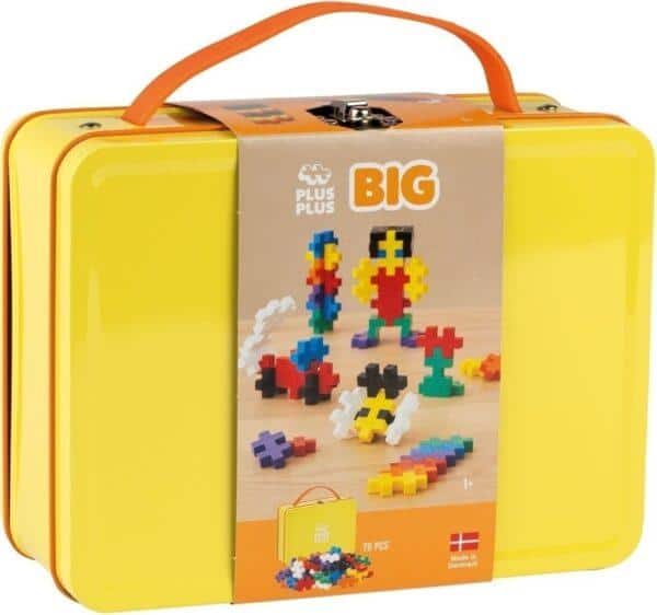 Plus Plus - Koffer | Geel | BIG | 70 Stuks
