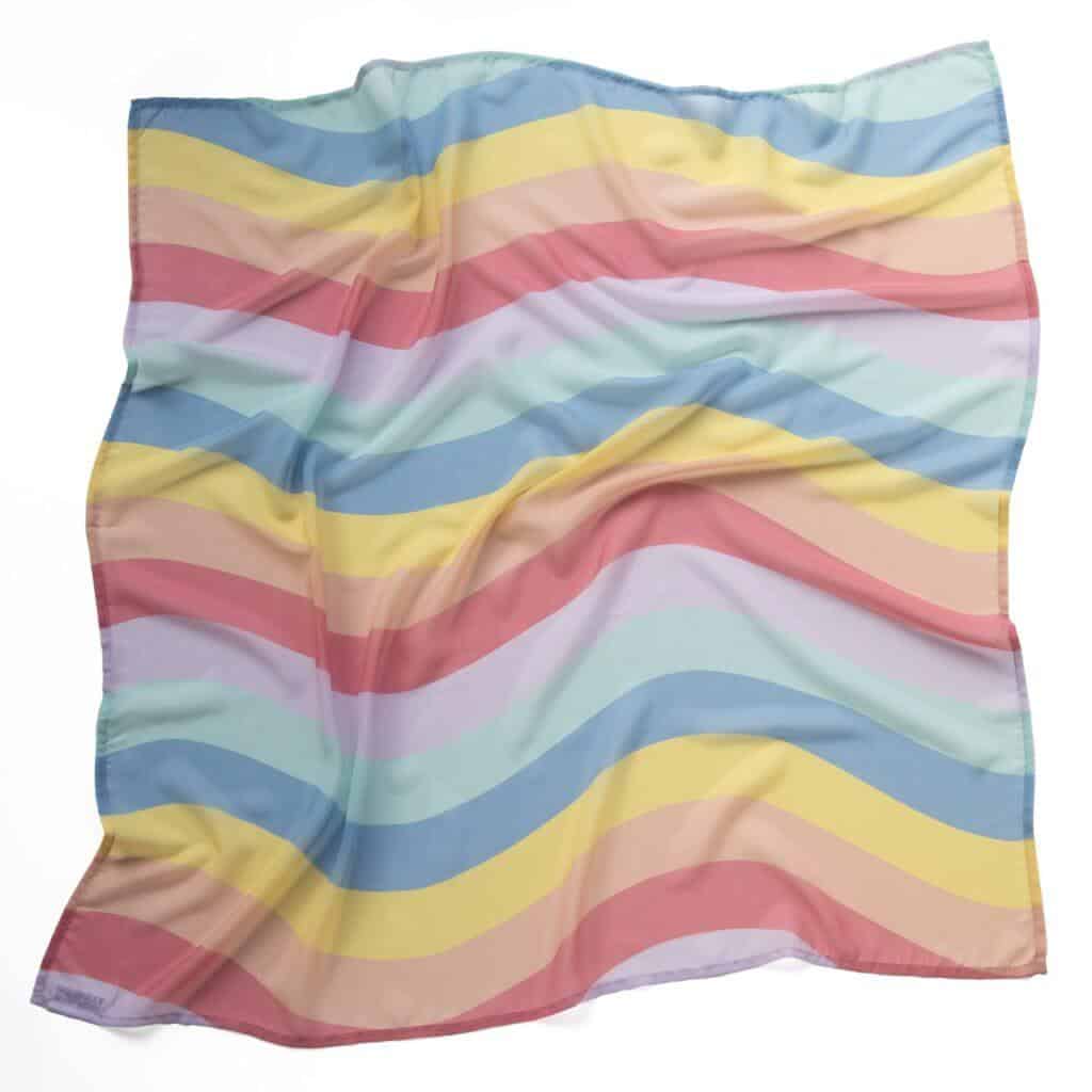 Little Botanic Label - Playcycle speeldoek | Groot | Pastel waves | 95 cm