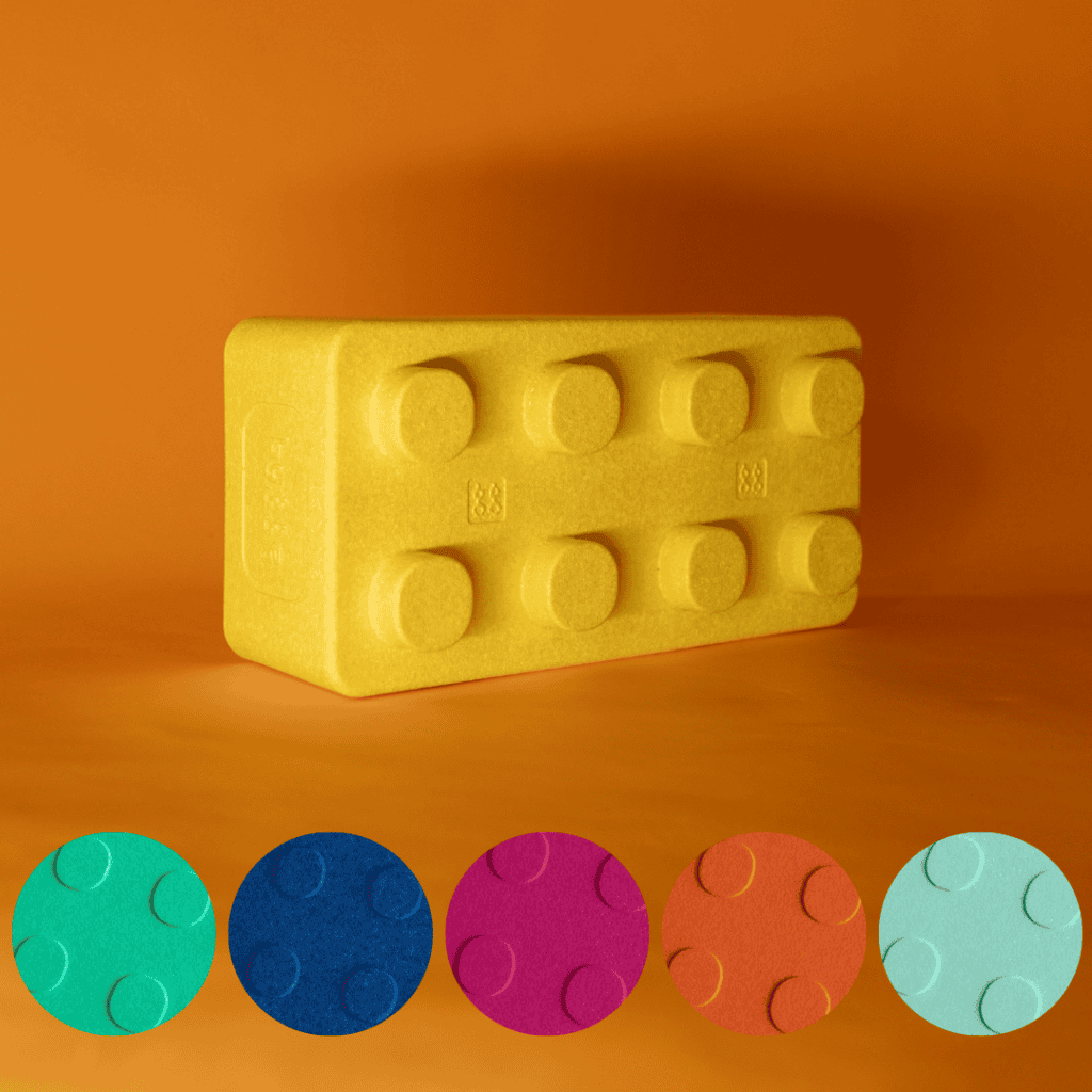 Bygge - Bouwsteen 'Stor' | 1 Stuk | Kleur naar keuze