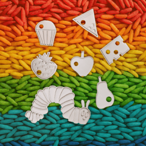 Studio Pretletter - PLA Vulvormen Bundel | Hongerige Rups | 7 Stuks