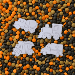 Studio Pretletter - PLA Vulvormen Bundel | Voertuigen | 4 Stuks