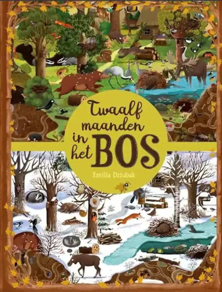 Twaalf Maanden in het Bos (kartonboek)