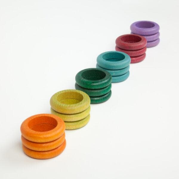 Grapat - 18 Ringen | 6 Extra kleuren