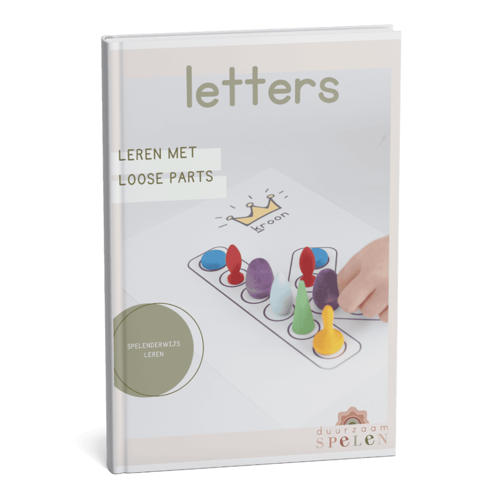 Leren met Loose Parts - Letters | Printable E-book