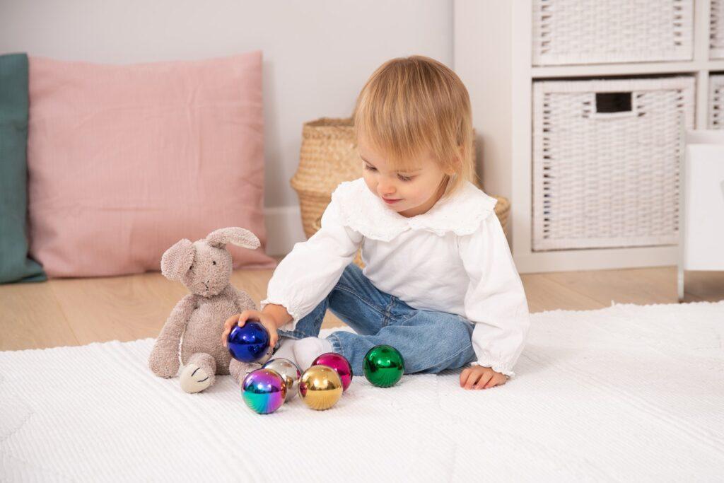 Tickit - Sensorische Reflecterende Kleurmysterieballen | 6 Stuks