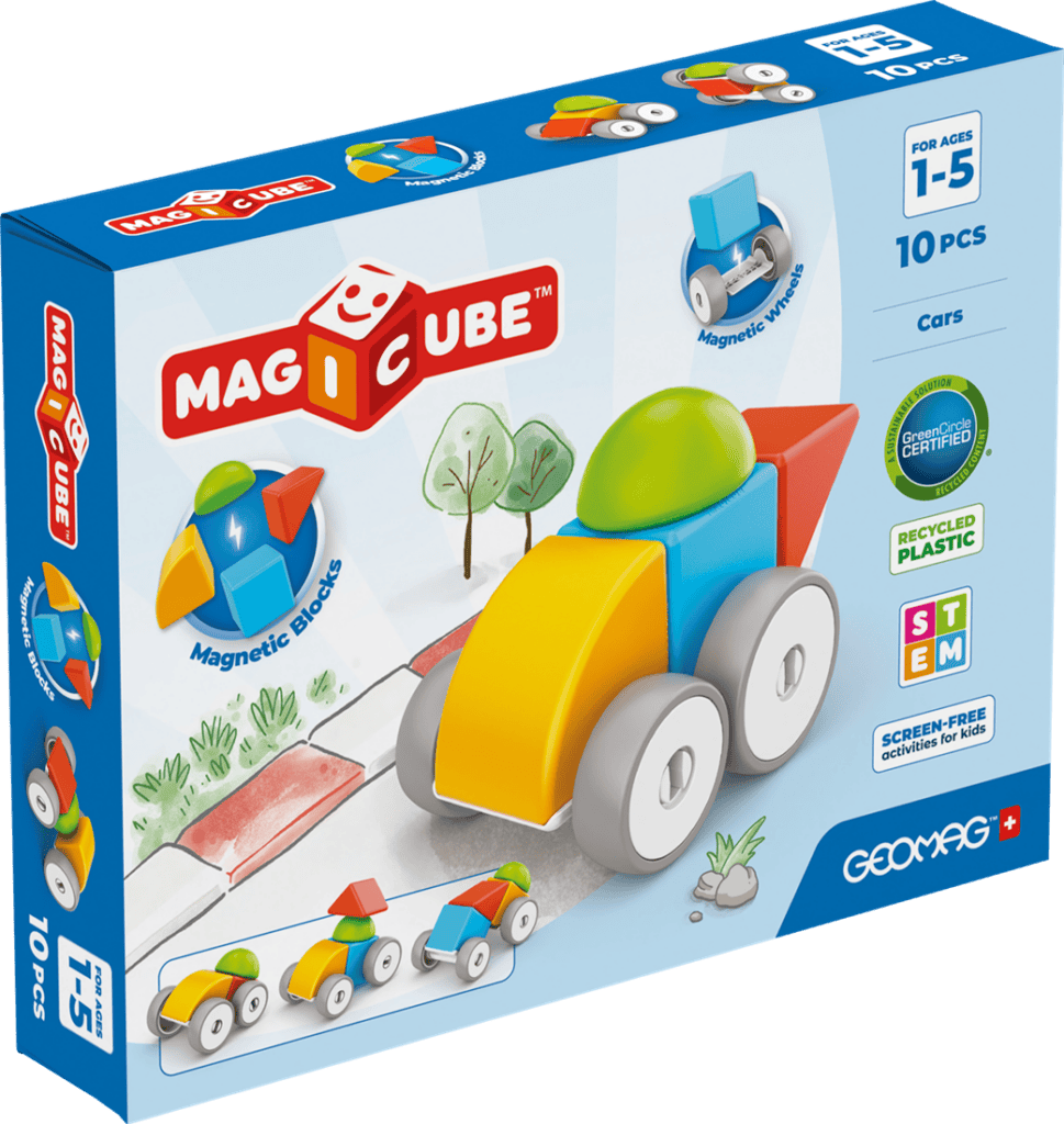 Geomag - Magicube Recycled | Cars | 10-delig