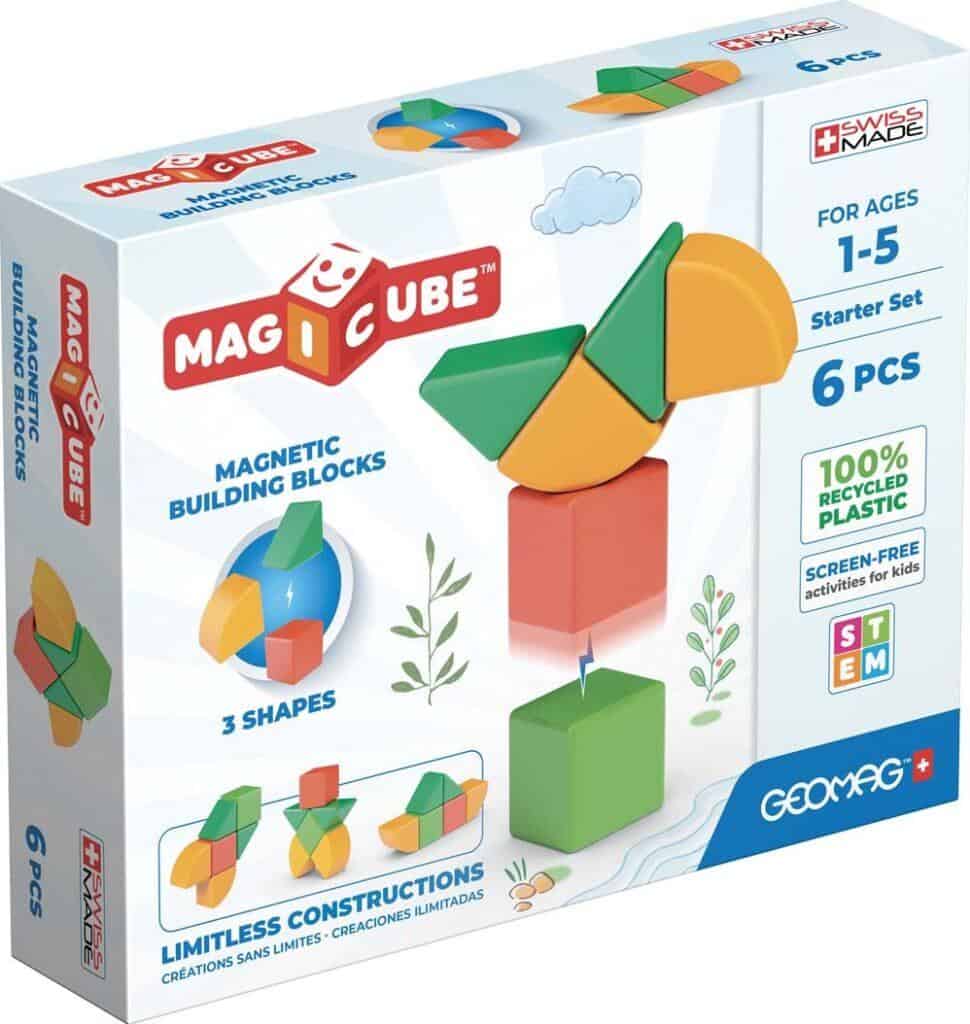 Geomag - Magicube Starter Set 6 pcs | 1+ Jaar
