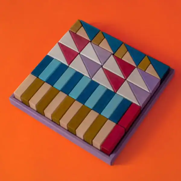 GRIMM's - Bouwblokken set | Rhythm | 52 Stuks