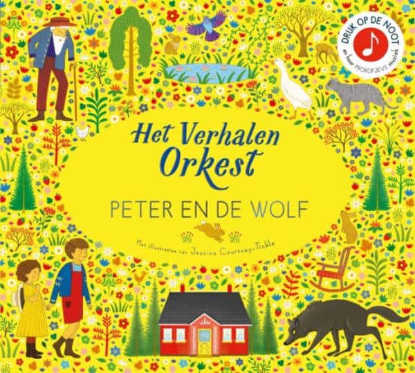 Peter en de Wolf muziekboek van Het Verhalenorkest