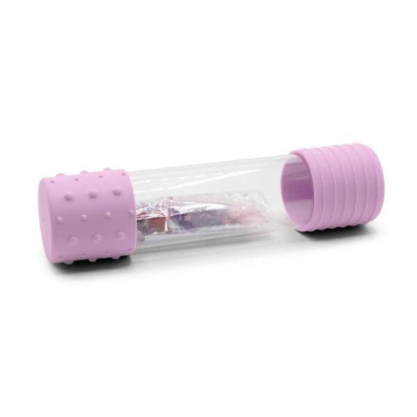 Jellystone DIY sensorische fles met roze uiteinden