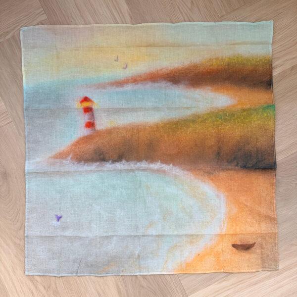 Laura's Play Cotton - Speeldoek |  Lot Bouwes | Strand | 50 cm x 50 cm