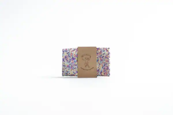 Laura's Play Cotton - Speeldoek | Confetti Rainbow Pastel | 50 cm x 50 cm