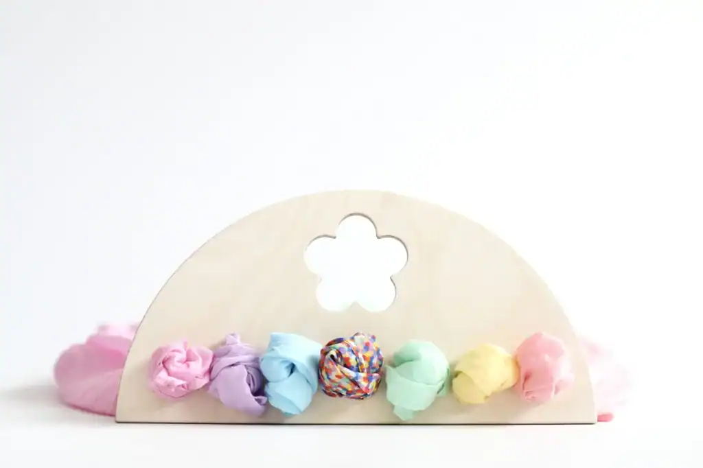 Laura's Play Cotton - Houten Display | Klein