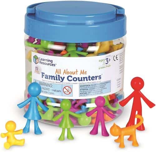 Learning Resources - All About Me Family Counters® | 72 Stuks