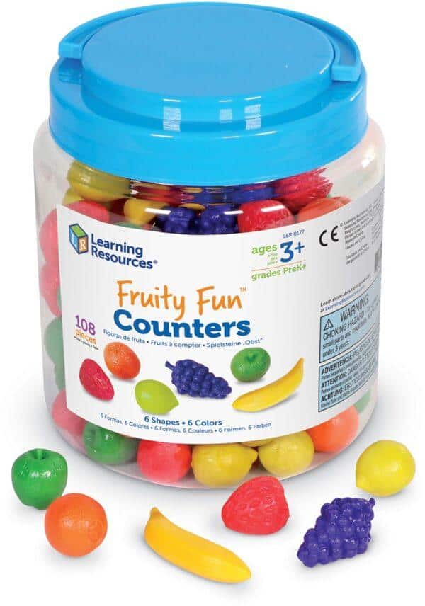 Learning Resources - Fruity Fun Counters set® |108 Stuks