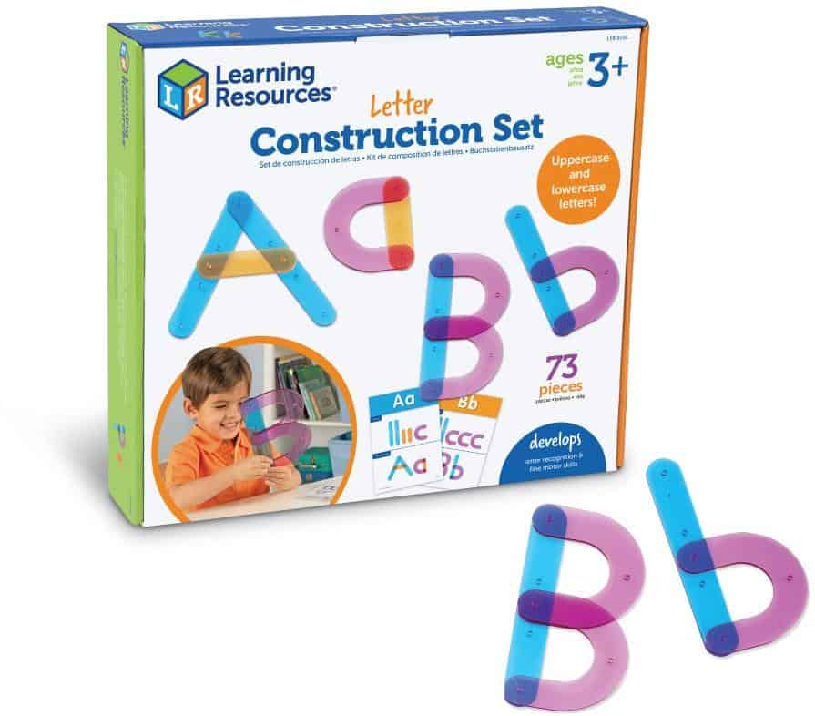 Learning Resources - Letter Construction Activity Set