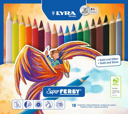 Lyra - Super Ferby Ongelakt | 18 Kleuren