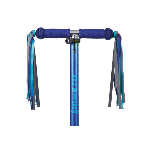 Micro Step - Stuur Linten | Blauw Reflecterend
