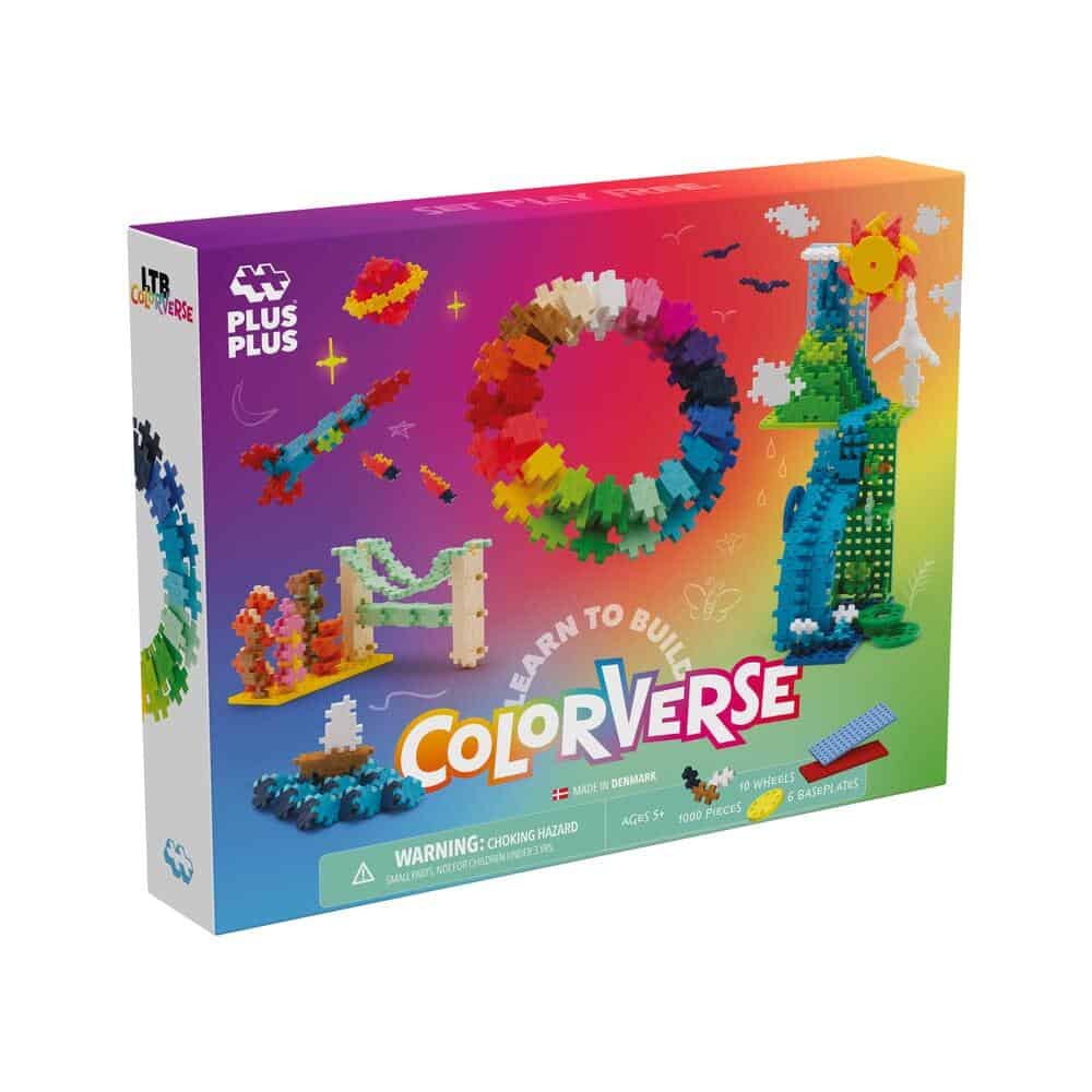 Plus Plus - Learn To Build Colorverse Superset | 1000 Stuks