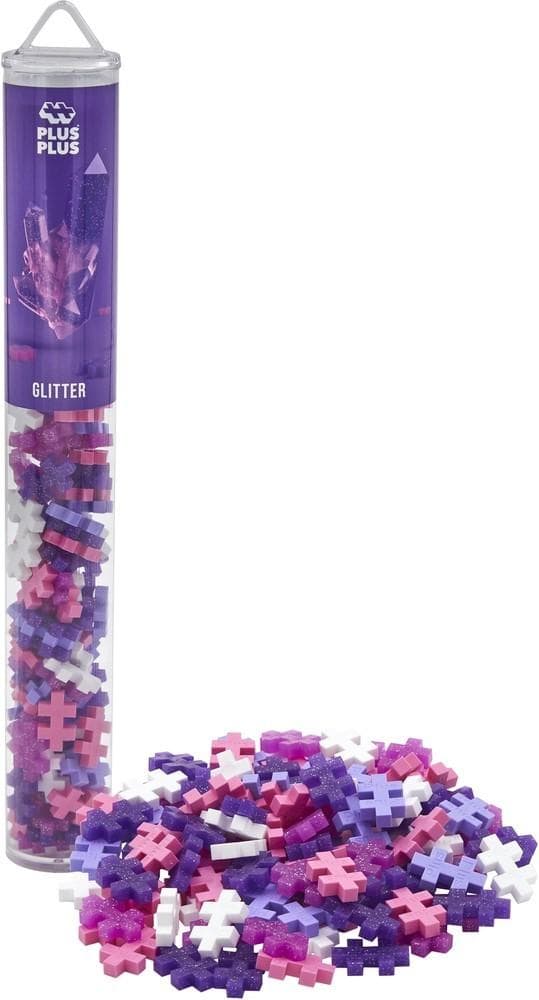 Plus Plus - Tube Glitter | 100 Stuks