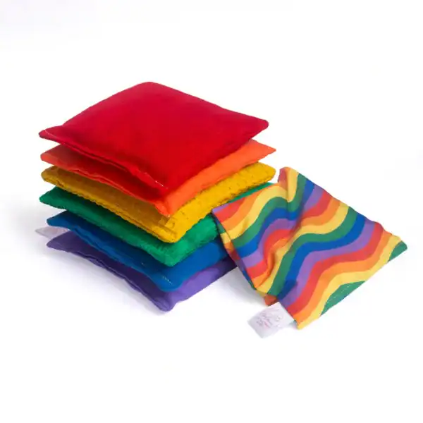 Little Botanic Label Pittenzakjes Regenboog + Waves 7 stuks