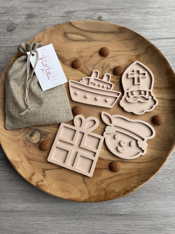 Studio Pretletter - PLA Vulvormen Bundel | Sinterklaas | 4 Stuks