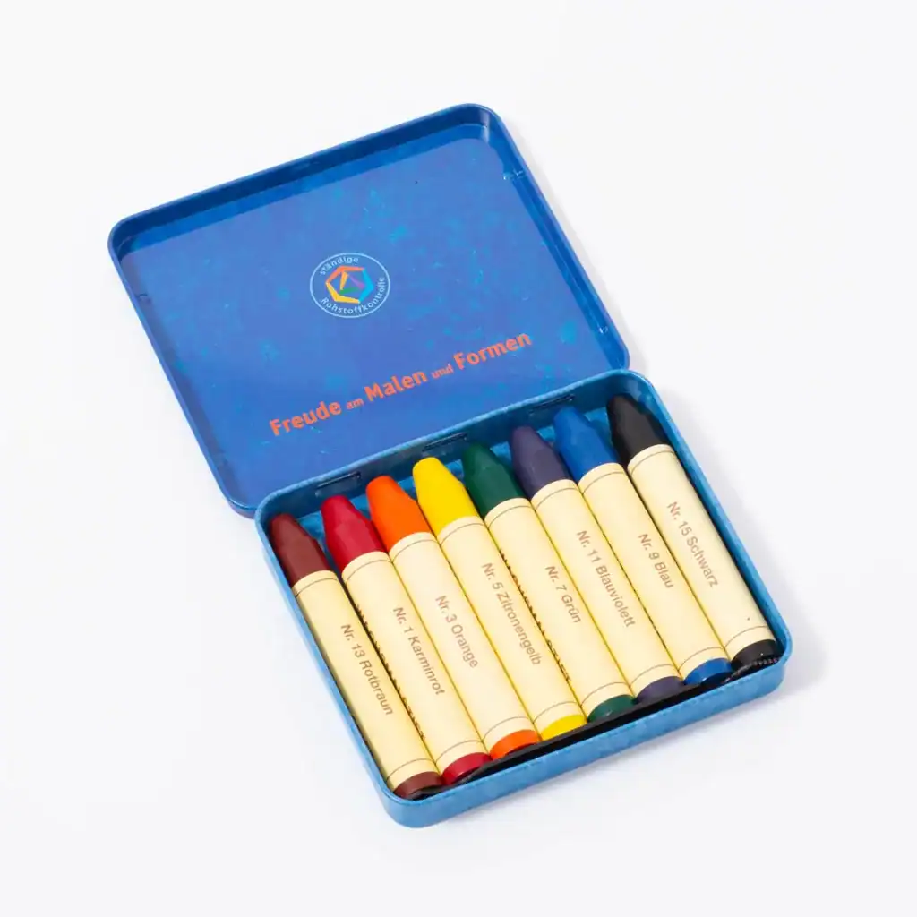 Stockmar - Bijenwaskrijtjes | 8 Stuks in blik
