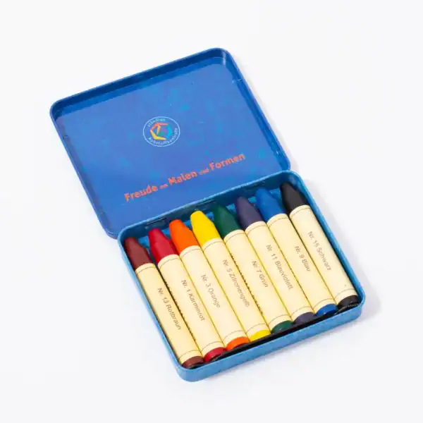 Stockmar - Bijenwaskrijtjes | 8 Stuks in blik