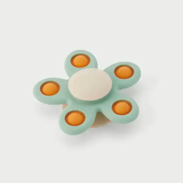 Tickit - Silisoft Bloem Spinner | Neutrale Kleuren