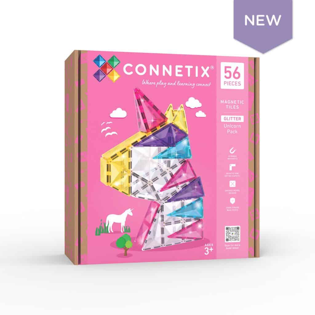 connetix-glitter-unicorn-pack-56-stuks