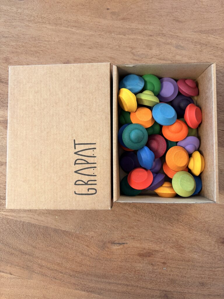 Kleedjesmarkt - Grapat – Mandala Regenboog Bloemen | 35 Stuks - 1 Ontbrekend onderdeel