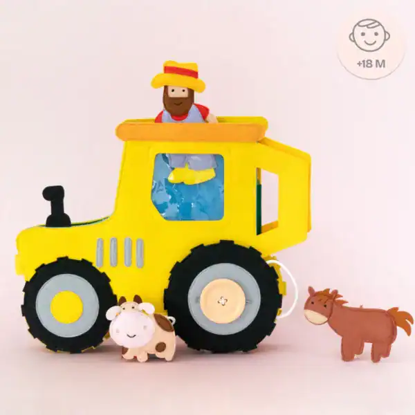 Jolly Designs - Travel Buddy Tractor | 18 Maanden