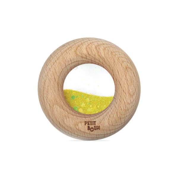 Petit Boum – Sensorische donut – Geel